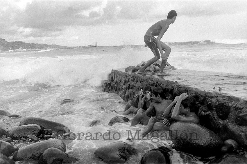 Playa La Libertad. 1989